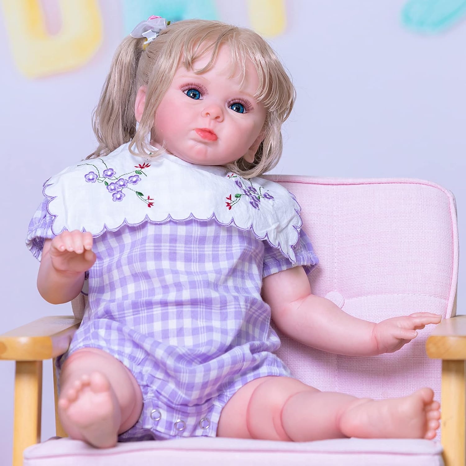 超格安一点 リボーンドール フルシリコン 大き目 お着替え付き